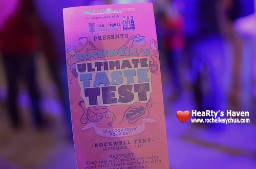 Rockwell's Ultimate Taste Test