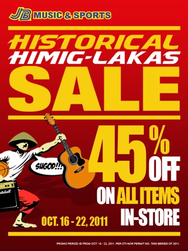 JB Music Historical Himig Lakas Sale