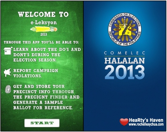 2013 Philippine Election Applications for iOS Devices