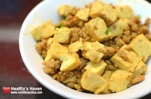 Ground Pork & Tofu Stir Fry