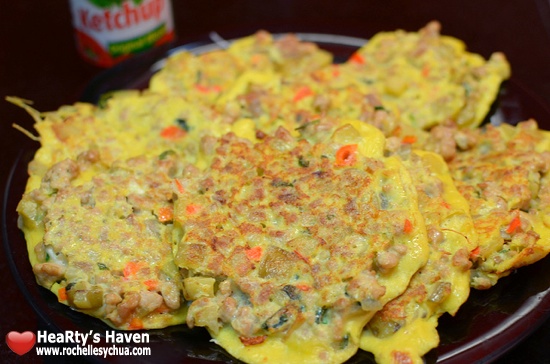 Ground Pork Omelette