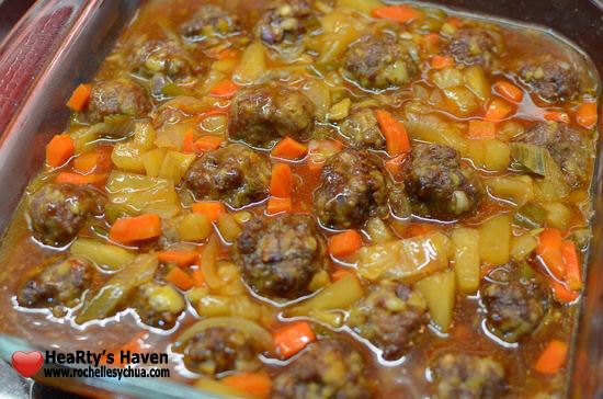 Sweet and Sour Meatballs Recipe