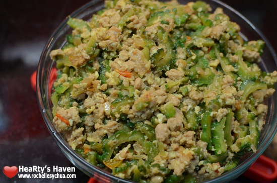 Sauteed Ampalaya with Pork