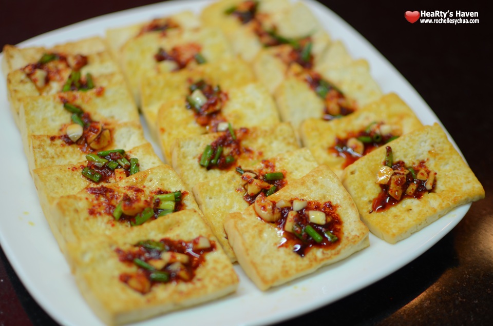 Pan-fried Tofu with Spice Sauce