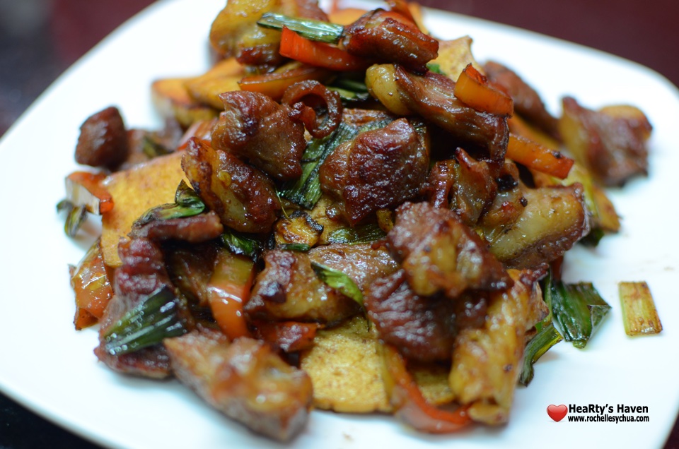 Scallion Ginger Beef & Tofu Recipe