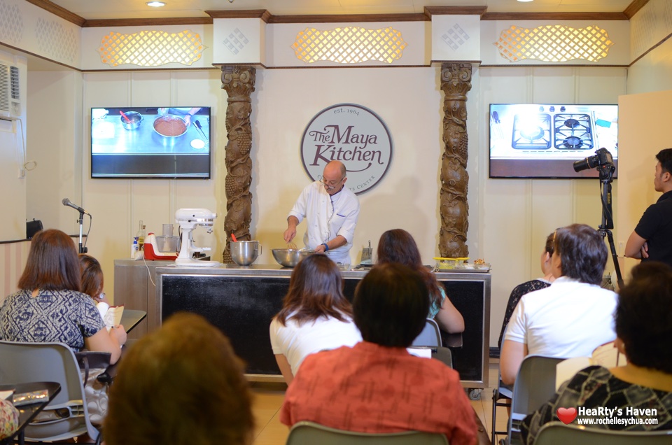 Chef Marc Aubry at the Maya Kitchen