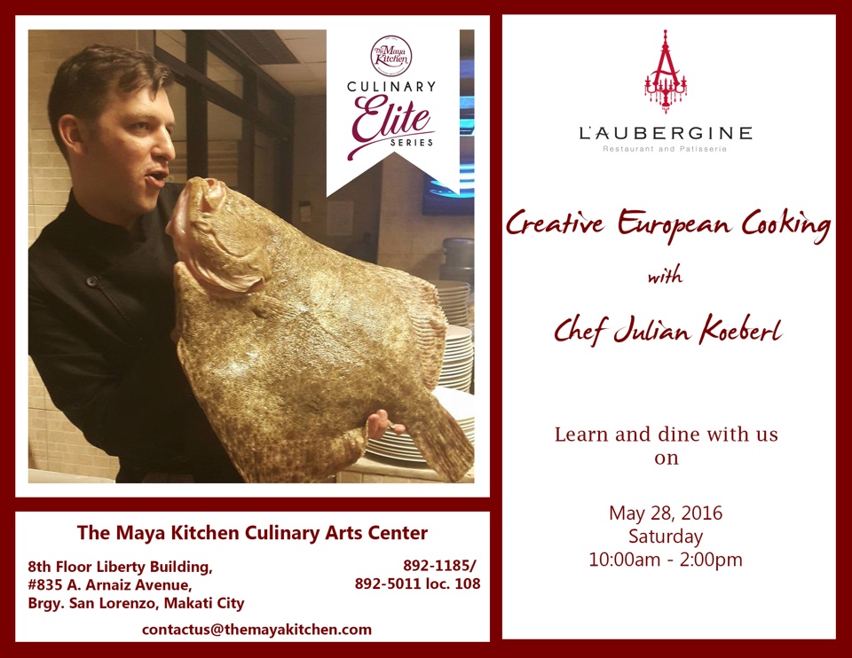 L' Aubergine's Creative European Cooking at the Maya Kitchen